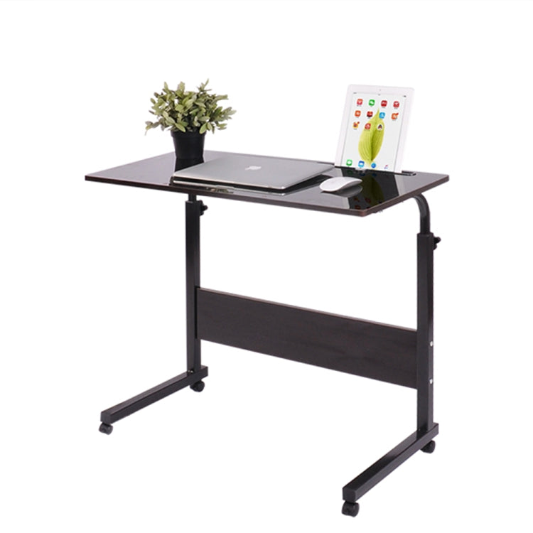 Removable Laptop Desk Lazy Bed Study Desk Bedside Computer Desk, Size:60x40cm(Black Walnut) - Tables by buy2fix | Online Shopping UK | buy2fix