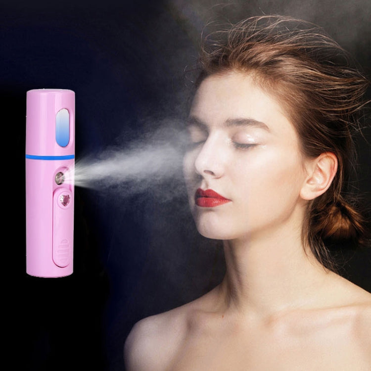 Facial Steamer Nano Steamer Handy Face Moisture Sprayer Rechargeable Mini USB Charging Automatic Alcohol Sprayer(Light purple) - Beauty Instrument by buy2fix | Online Shopping UK | buy2fix