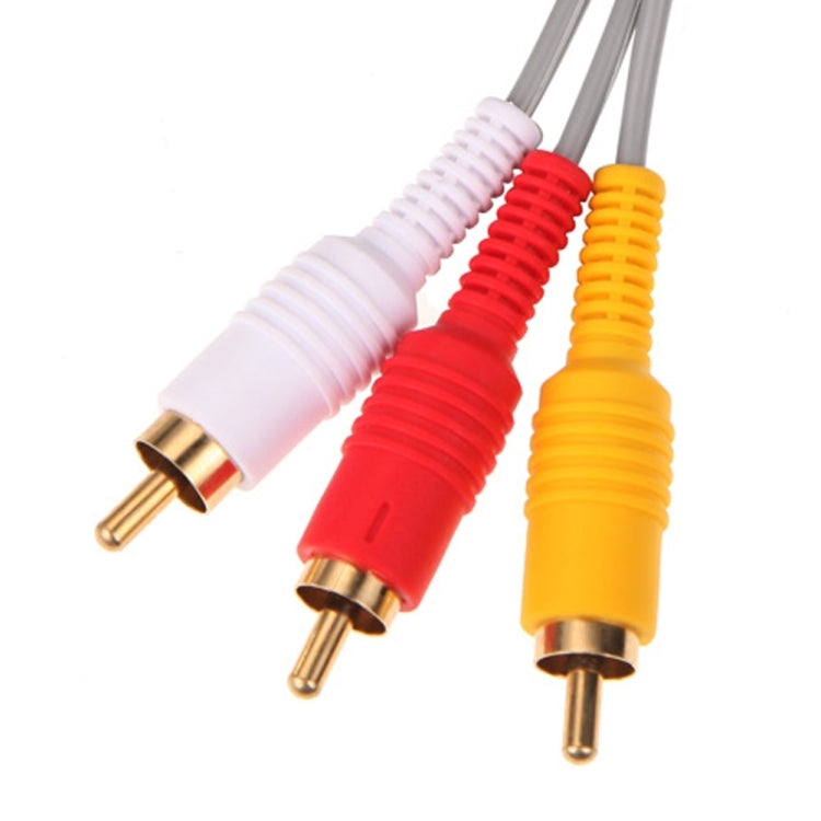 1.8m Component cable Audio Video AV Composite 3 RCA Cable for sharpest video Main 480p video output for Nintendo Wii console - Adapter & Cables by buy2fix | Online Shopping UK | buy2fix