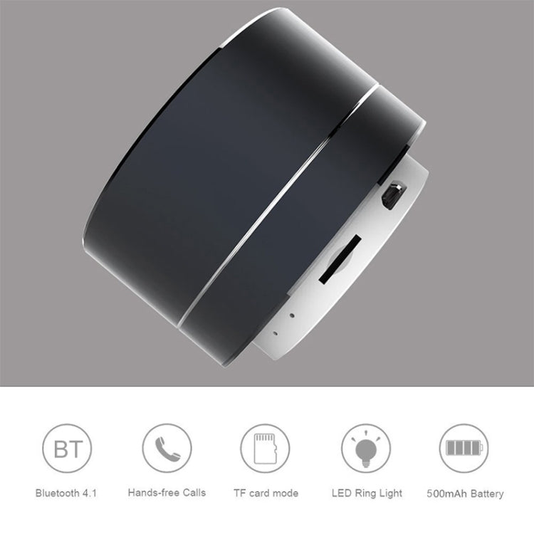 Portable Wireless Bluetooth Speaker Stereo LED Speakers with Built-in Mic MP3 MINI Subwoof Smart Column Loudspeaker - Desktop Speaker by buy2fix | Online Shopping UK | buy2fix