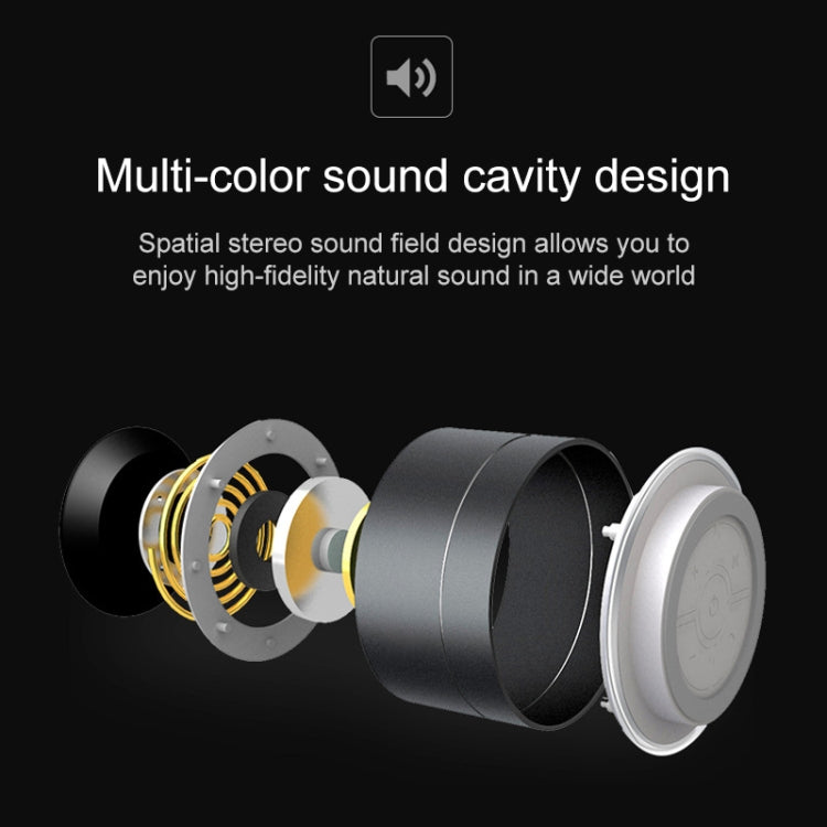 Portable Wireless Bluetooth Speaker Stereo LED Speakers with Built-in Mic MP3 MINI Subwoof Smart Column Loudspeaker - Desktop Speaker by buy2fix | Online Shopping UK | buy2fix
