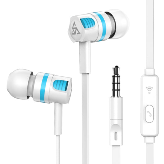 Super Bass Stereo Earphone with Microphone for Samsung / Xiaomi Mobile Phone(Black Earphone) by buy2fix