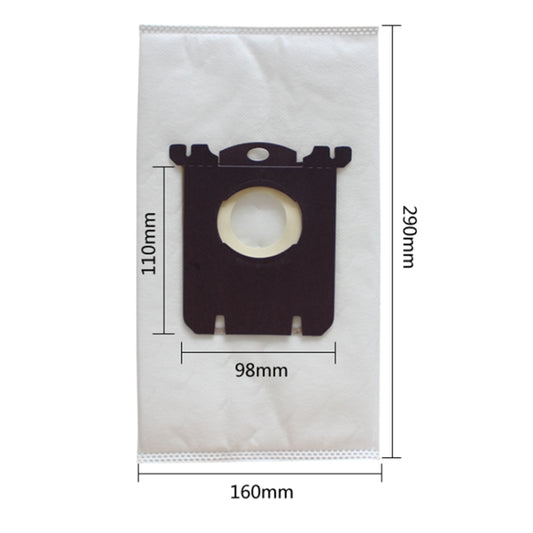 10pcs Vacuum Cleaner Bags Dust Bag Accessories White for Electrolux Philip Tornado Vacuum Cleaner filter and S-BAG(White) - Handheld Cleaner & Mops by buy2fix | Online Shopping UK | buy2fix