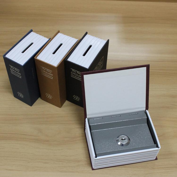 Mini Dictionary Safe Box Book Secret Security Lock Cash Money Coin Storage Jewellery key Locker(Blue) by buy2fix