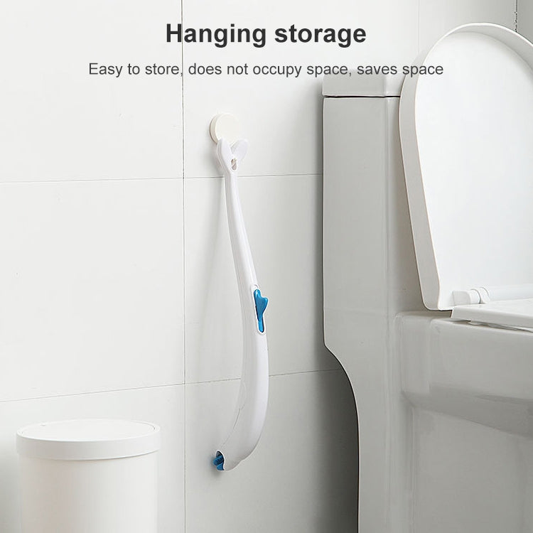 Disposable Toilet Brush Household Toilet Brush with Detergent, Style:Dolphin - Cleaning Tools by buy2fix | Online Shopping UK | buy2fix