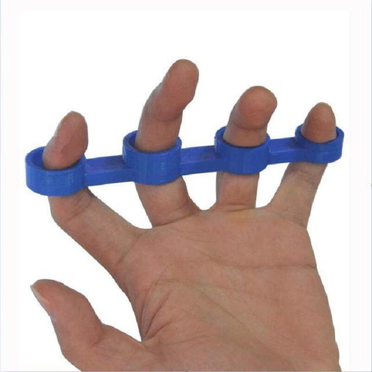 Guitar Finger Expansion Finger Force Device Piano Span Practice Finger Sleeve, Specification:Medium(Blue) by buy2fix