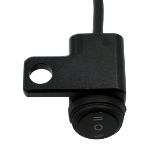 RAYANA Motorcycle Off-Road Vehicle Modification Parts Aluminum Alloy Mirror Seat Switch Headlight Spotlight Double Flash Steering Switch(Waterproof One in Two Out (Hole on the Left))(Waterproof One in Two Out (Hole on the Left)) - Others by buy2fix | Online Shopping UK | buy2fix