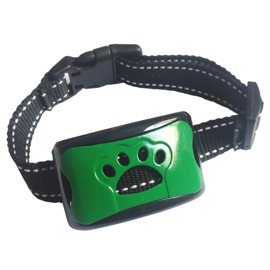 Rechargeable Waterproof Intelligent Identification Automatic Lock Bark Stop(Green) by buy2fix
