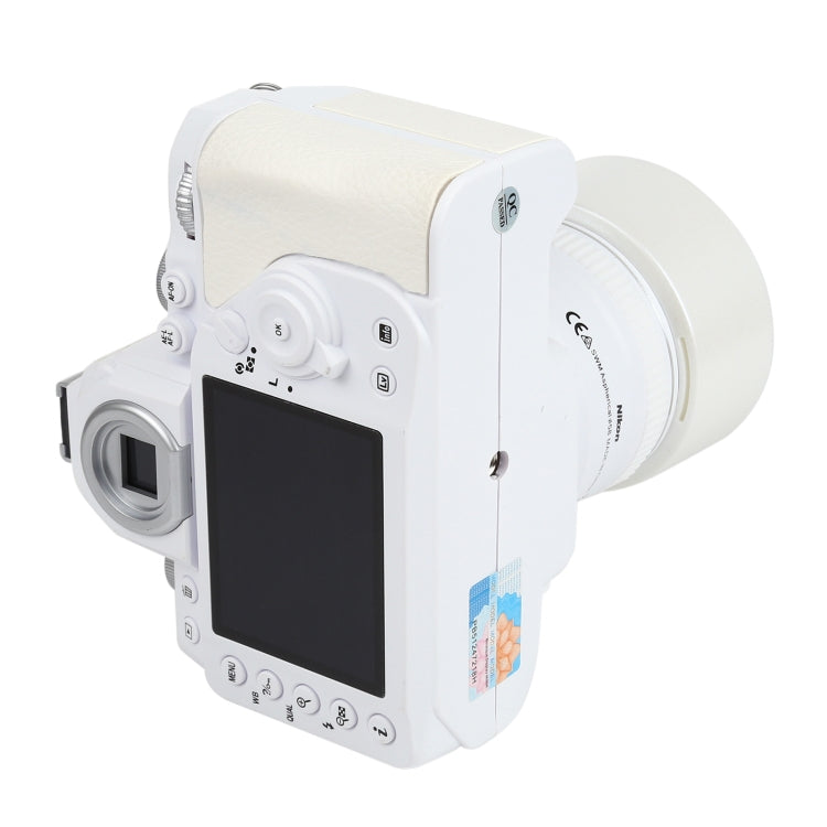 Non-Working Fake Dummy DSLR Camera Model DF Model Room Props Ornaments Display Photo Studio Camera Model Props, Color:White(With Hood) - Camera Model by buy2fix | Online Shopping UK | buy2fix