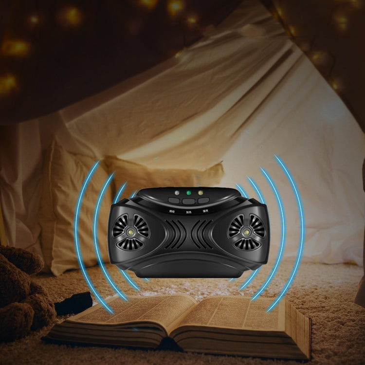 DC-9010 USB Charging Ultrasonic Mosquito Repellent Portable Insect Repellent(Black) by buy2fix