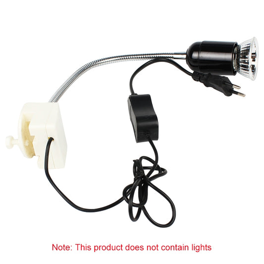 Tortoise UVB Tanning Lamp Holder Full Spectrum Pet Solar Heating Light Holder, EU Plug - Reptile Supplies by buy2fix | Online Shopping UK | buy2fix