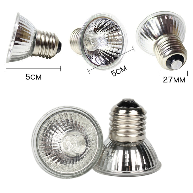 UVA+UVB Full Spectrum Solar Reptile Lamp Lizard Light Turtle Basking Lamp, Specification: 25W - Reptile Supplies by buy2fix | Online Shopping UK | buy2fix