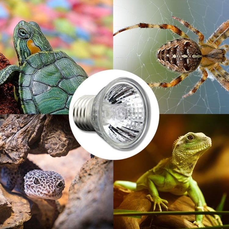 UVA+UVB Full Spectrum Solar Reptile Lamp Lizard Light Turtle Basking Lamp, Specification: 25W - Reptile Supplies by buy2fix | Online Shopping UK | buy2fix