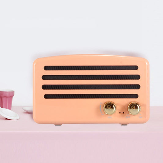 T5 Retro Gramophone Bluetooth Speaker Portable Wireless Outdoor Mini Speaker(Pink) - Mini Speaker by buy2fix | Online Shopping UK | buy2fix