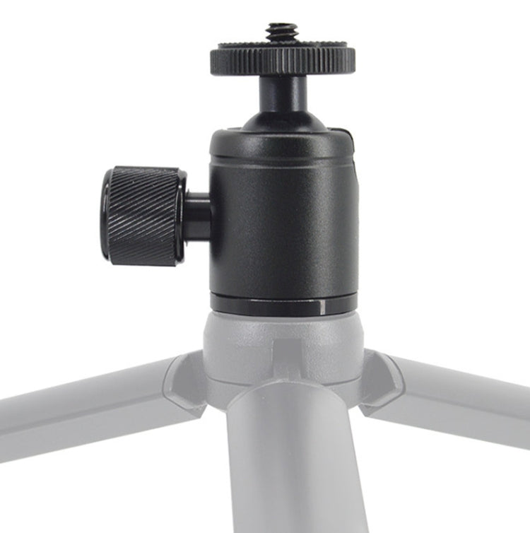 BH-907 Mini Desktop Aluminum Alloy Tripod Mini Ball Head 360 Degree Pan 90 Degree Tilt Tripod - Tripod Heads by buy2fix | Online Shopping UK | buy2fix
