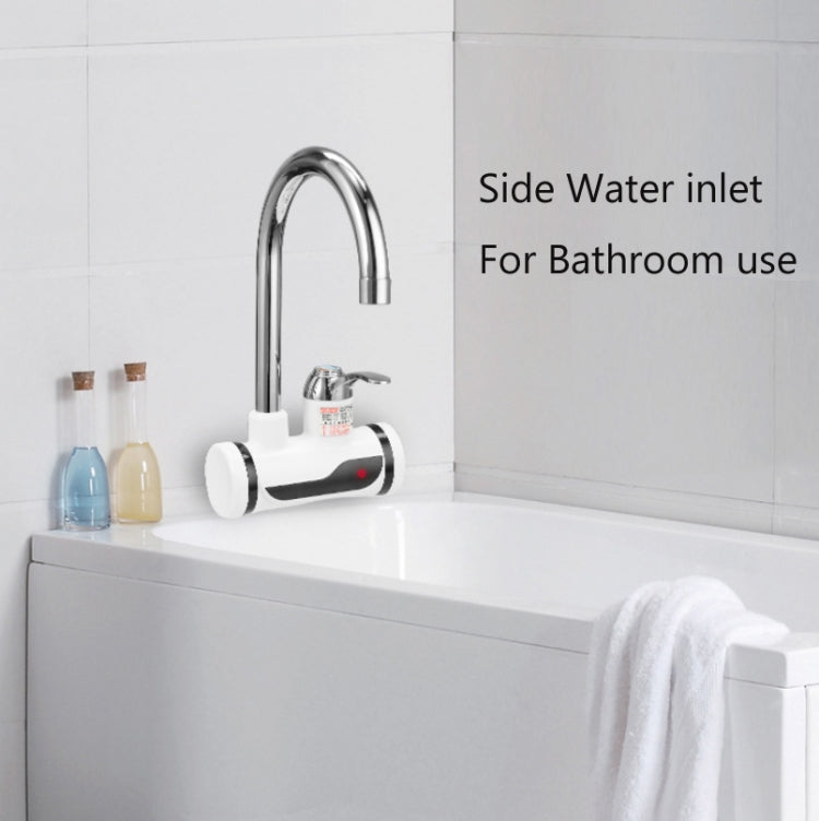 Kitchen Instant Electric Hot Water Faucet Hot & Cold Water Heater CN Plug Specification: Lamp Display Side Water Inlet - Faucets & Accessories by buy2fix | Online Shopping UK | buy2fix