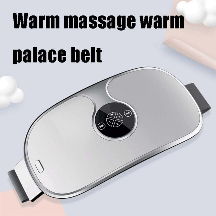 Smart Charging Vibration Massage Infrared Heating Warm Palace Belt(Pink) - Massage & Relaxation by buy2fix | Online Shopping UK | buy2fix