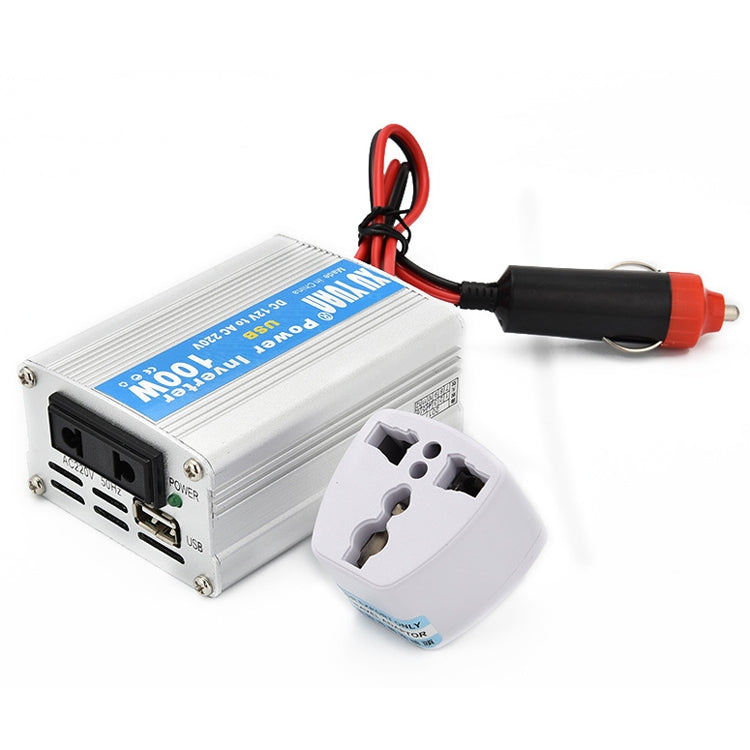 XUYUAN 100W Car Inverter Car Notebook Power Supply with USB, Specification: 12V to 220V - by XUYUAN | Online Shopping UK | buy2fix