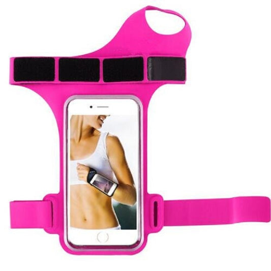 Running Sports Mobile Phone Wrist Bag, Specification:Under 5.5 inches(Rose Red) - 4.0 ~ 5.5 inch by buy2fix | Online Shopping UK | buy2fix