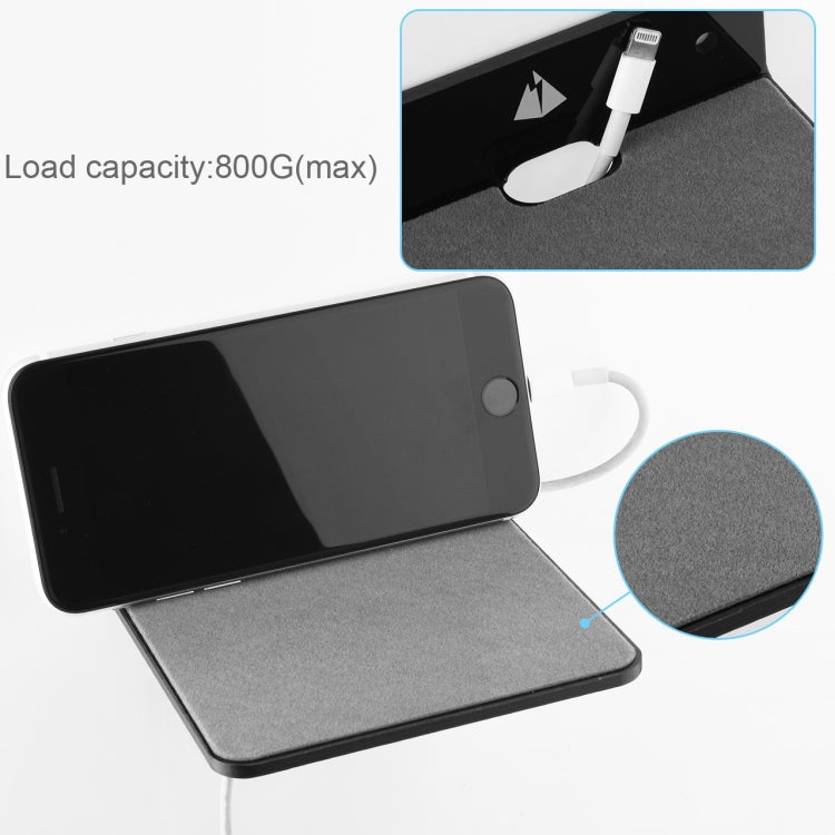 Bluetooth Speaker Wall Storage Bracket Bedside Speaker Phone Charging Bracket(White) - Speaker Bracket by buy2fix | Online Shopping UK | buy2fix