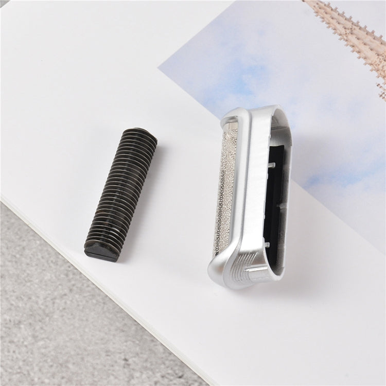 5S Razor Blade Mesh Cutter Head Set For Braun(Silver) - Shavers Parts by buy2fix | Online Shopping UK | buy2fix