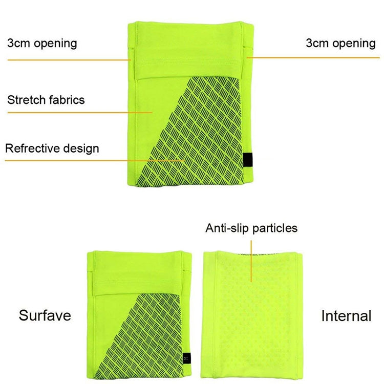 Reflective Motion Arm Bag Close Mobile Phone Bag, Size:S(Blue) - Other by buy2fix | Online Shopping UK | buy2fix