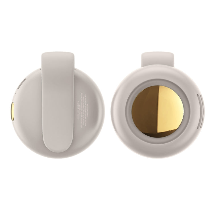 MF019 Small Whirlwind Leafless Fan Portable Clip Waist Fan(White) - Electric Fans by buy2fix | Online Shopping UK | buy2fix