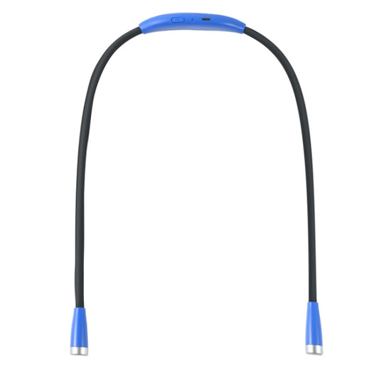 Gradual Stepless Dimming Ever-Changing Universal Three-Color Temperature Hanging Neck Hose Reading Lamp by buy2fix