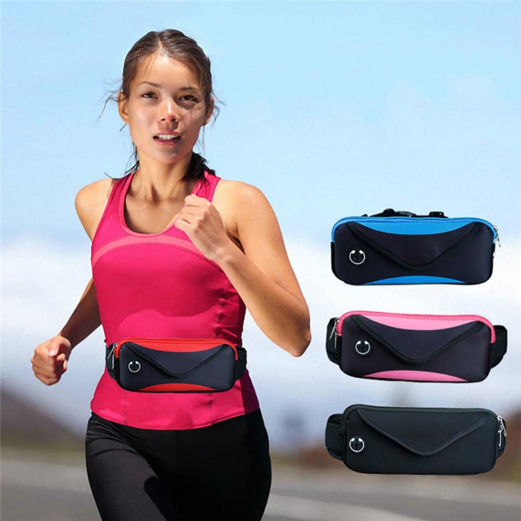 Sports Running Mobile Phone Waterproof Waist Bag, Specification:iPhone Universal(Red) - Other by buy2fix | Online Shopping UK | buy2fix