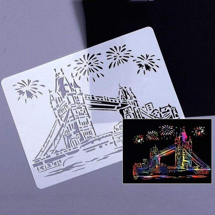 9 Sydney Construction Series Painting Template Theme City A4 Label Template by buy2fix