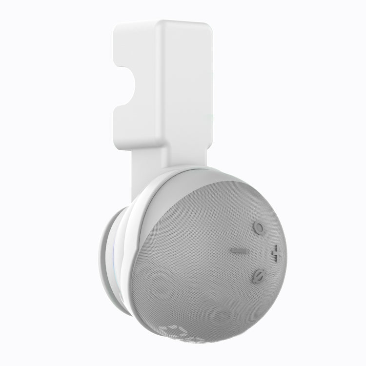 Smart Speaker Wall Bracket For Amazon Echo Dot 4(White) - Speaker Bracket by buy2fix | Online Shopping UK | buy2fix