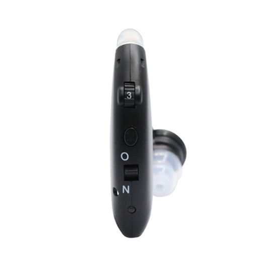 GM-105 Elderly Hearing Aid Sound Amplifier Intelligent Noise Reduction Sound Collector, Style: US Plug(Fantasy Black) by buy2fix