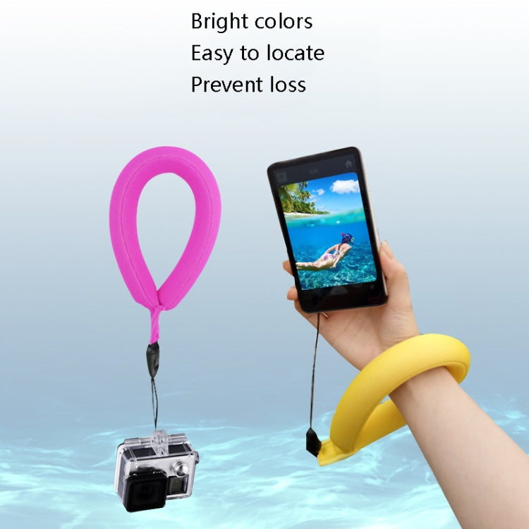 2 PCS Outdoor Camera Floating Tape Mobile Phone Sponge Floating With Diving Material Buoyancy Wristband(Orange) - Other by buy2fix | Online Shopping UK | buy2fix