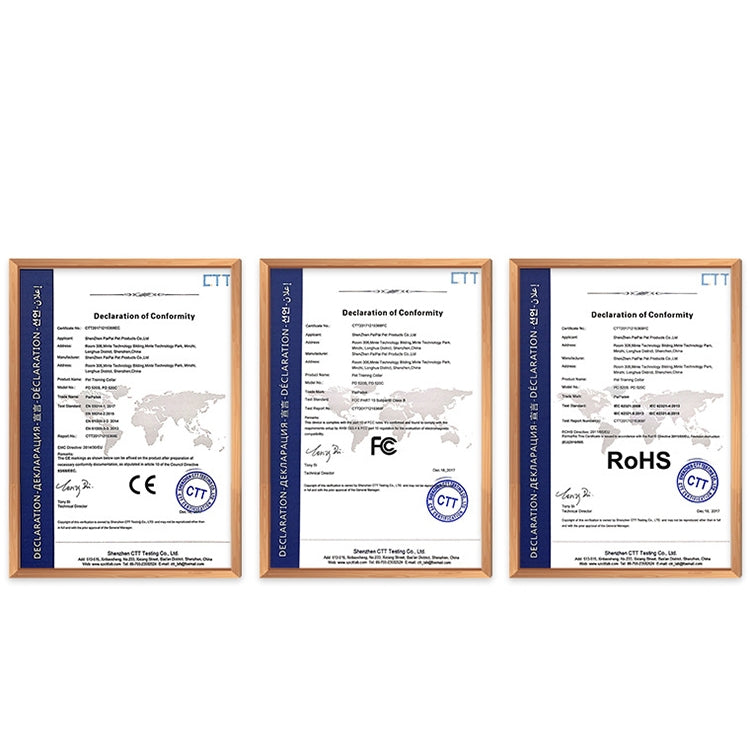 PaiPaitek PD526-3 Anti-Barking Device Dog Electric Shock Collar Training Dog Remote Control Pet Training Equipment by PaiPaitek