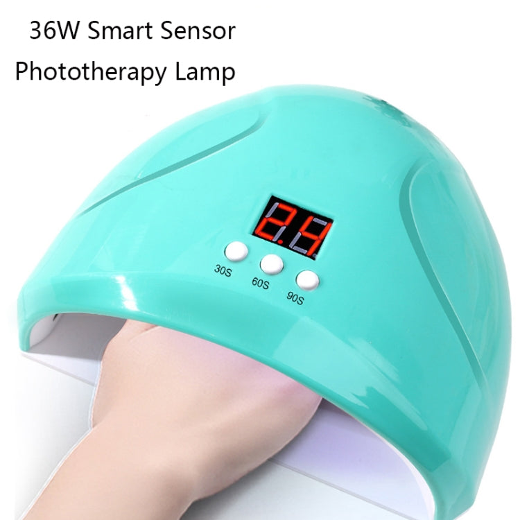 Smart Sensor Nail Phototherapy Lamp Manicure Tool Baking Lamp(White) by buy2fix