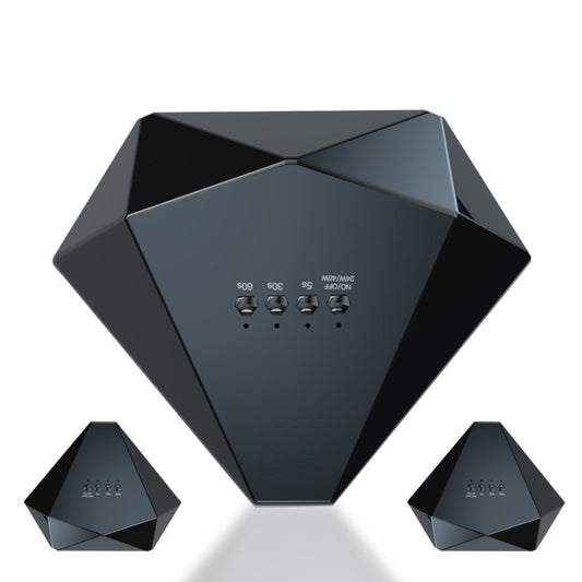 SAMVI 48W Intelligent Diamond Nail Lamp Double Light Source Infrared Sensation Quick Dry Nail Phototherapy Machine,EU Plug by buy2fix