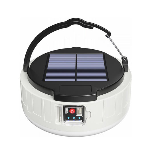 HB208 Solar Power 10W 37 LED Household Emergency Light Mobile Night Market Light Camping Light by buy2fix