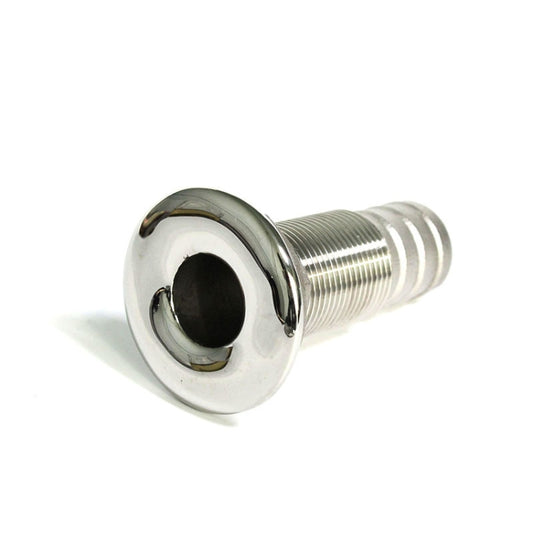 316 Stainless Steel Drain Pipe Tube Marine Drain Joint Fitting For Boat Yacht, Specification: 1/2inch by buy2fix