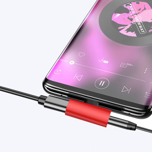 5 PCS 2A USB-C / Type-C To USB-C / Type-C + 3.5mm Interface Charging And Listen Music Audio Adapter, Random Color Delivery(Type-C+3.5mm) by buy2fix