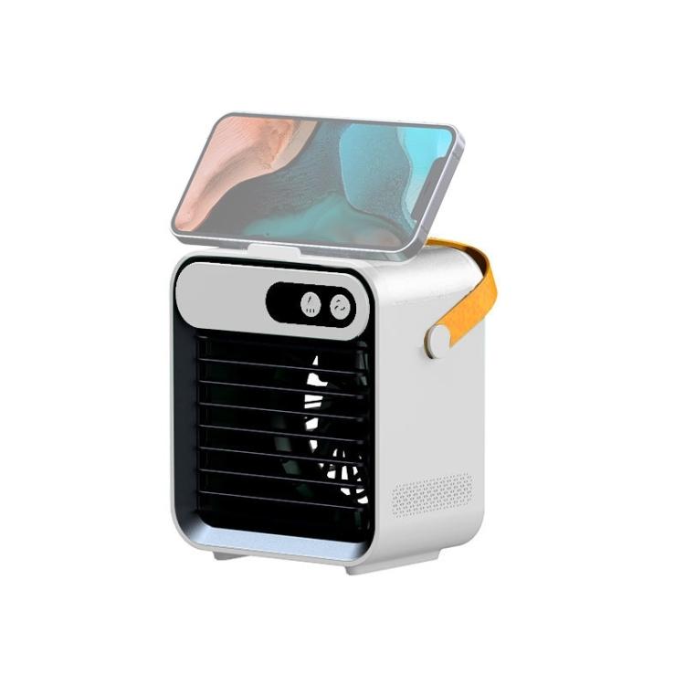 USB Mini Refrigeration And Humidification Air Conditioner Desktop Water-cooled Fan(White) - Electric Fans by buy2fix | Online Shopping UK | buy2fix