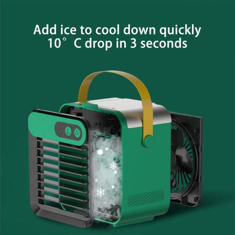 USB Mini Refrigeration And Humidification Air Conditioner Desktop Water-cooled Fan(White) - Electric Fans by buy2fix | Online Shopping UK | buy2fix