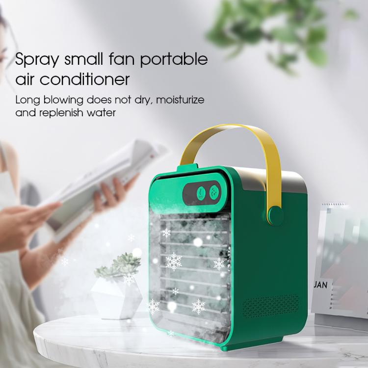 USB Mini Refrigeration And Humidification Air Conditioner Desktop Water-cooled Fan(White) - Electric Fans by buy2fix | Online Shopping UK | buy2fix