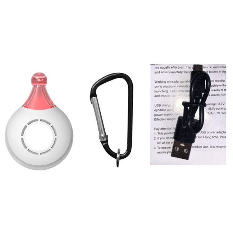 Outdoor Portable Ultrasonic Insect Repellent Pet Multifunctional Repellent(Black) by buy2fix