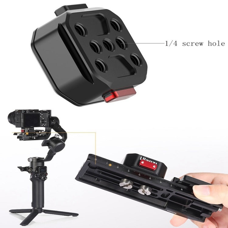 Ulanzi Claw SLR Mirrorless Sports Camera Quick Release System 2333 Aka Quick Release Plate - by Ulanzi | Online Shopping UK | buy2fix