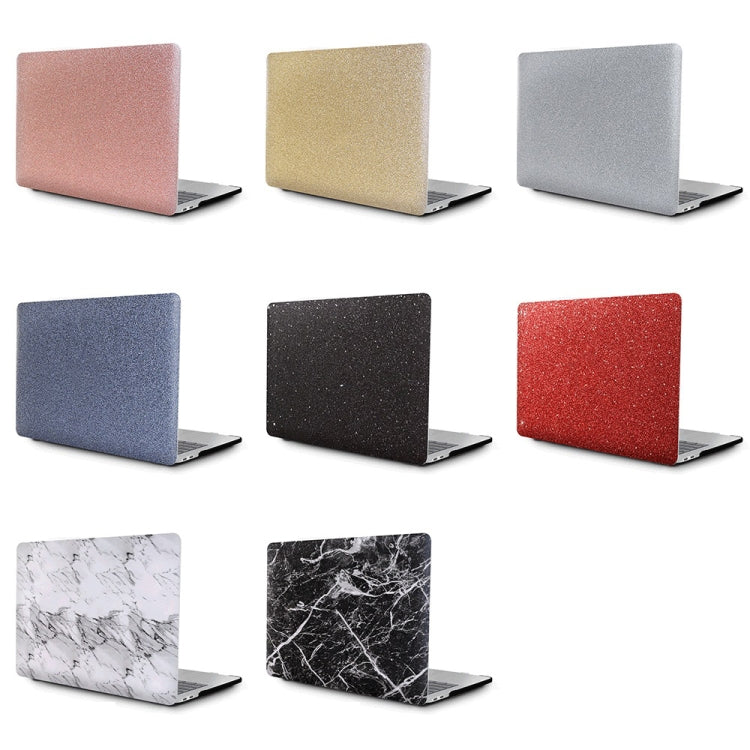 For MacBook Air 13 A1932 / A2179 / A2337 Plane PC Laptop Protective Case (Flash Rose Gold) - MacBook Air Cases by buy2fix | Online Shopping UK | buy2fix