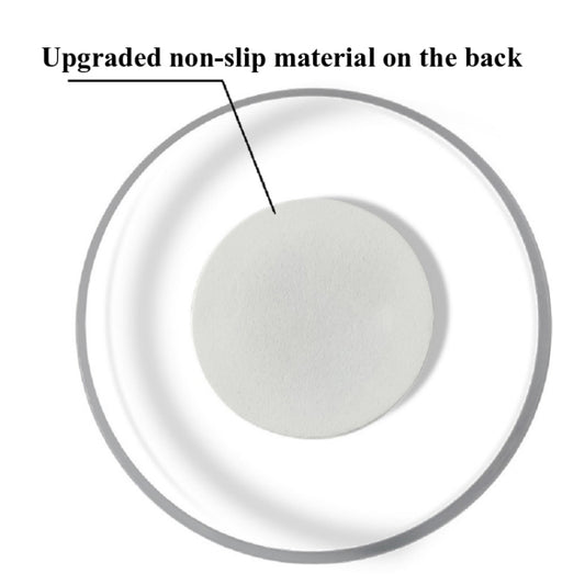 LED Flashing Coaster Bar KTV Cocktail Base Light Luminous Coaster(Upgrade Anti-slip Round Color Light) by buy2fix