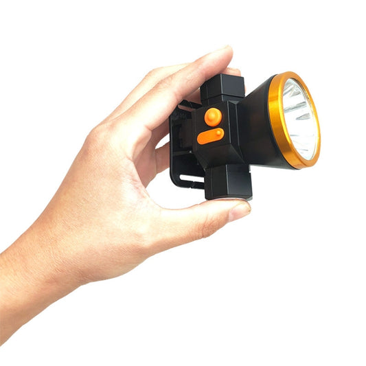 Yage LED Strong Light Rechargeable Headlight Outdoor Night Fishing Head-Mounted Miner Lamp, CN Plug(U108) by YAGE