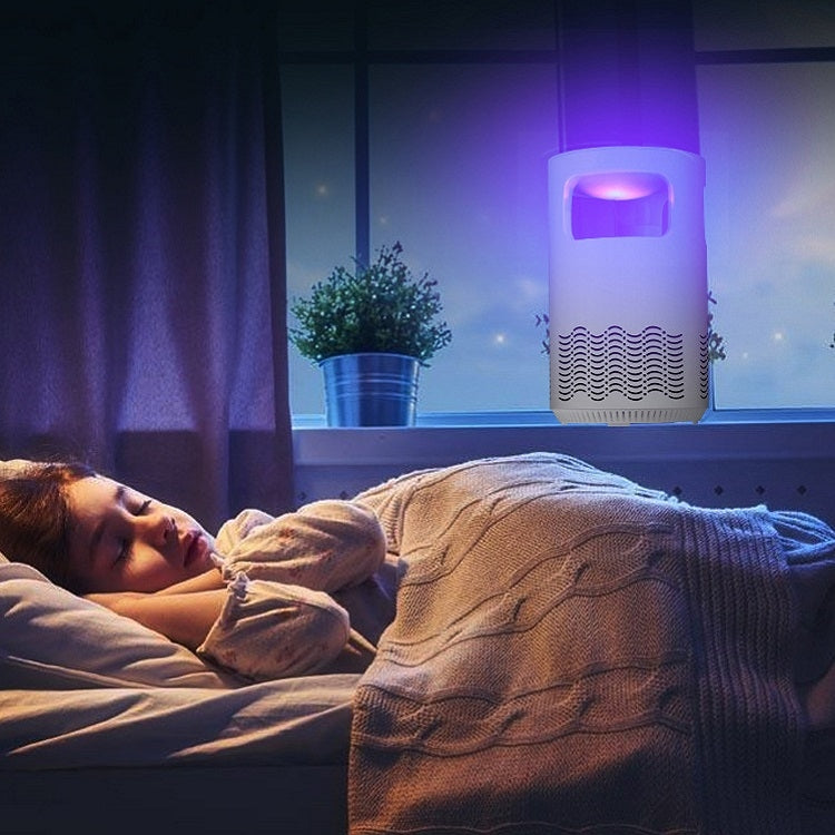 Household Mute Inhalation Photocatalyst USB Physical Mosquito Killer Small Q-White(USB) by buy2fix