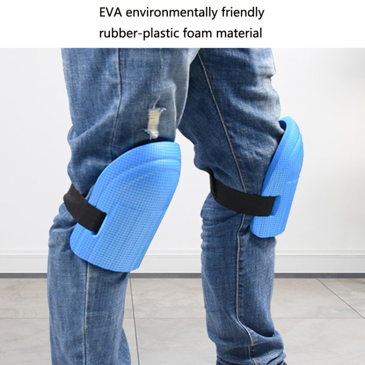 1 Set CY-0150 Labor Protection Knee Protector Construction Kneeling Work Protector(Blue) - Workplace Safety Supplies by buy2fix | Online Shopping UK | buy2fix