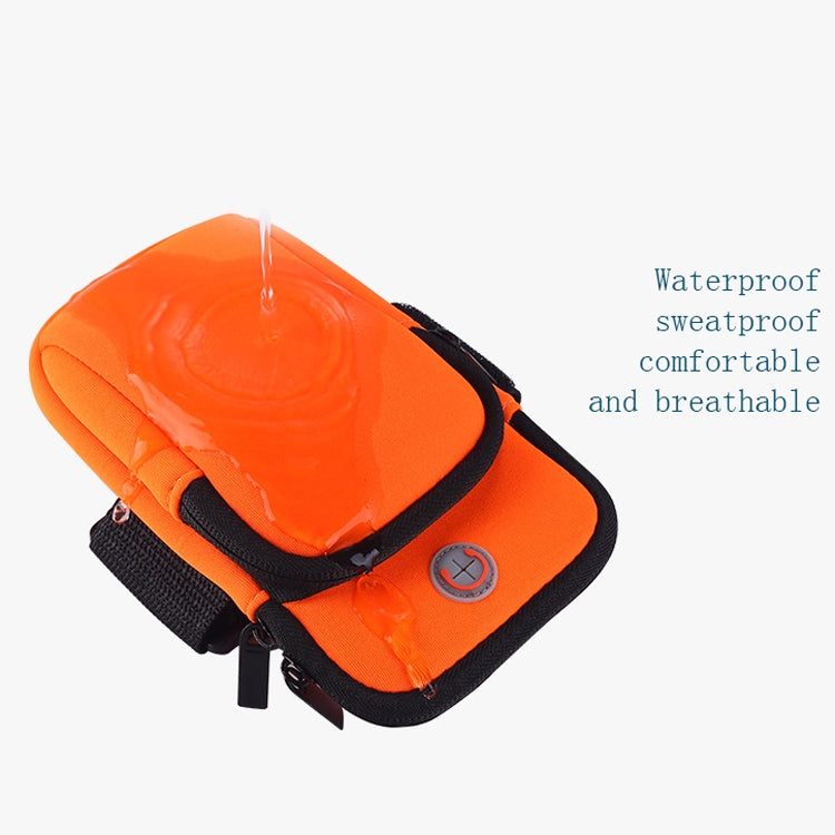 3 PCS Running Mobile Phone Arm Bag Men And Women Fitness Outdoor Hand Bag Wrist Bag for Mobile Phones Within 6.5 inch( Black) - 5.5~6.5 inch by buy2fix | Online Shopping UK | buy2fix